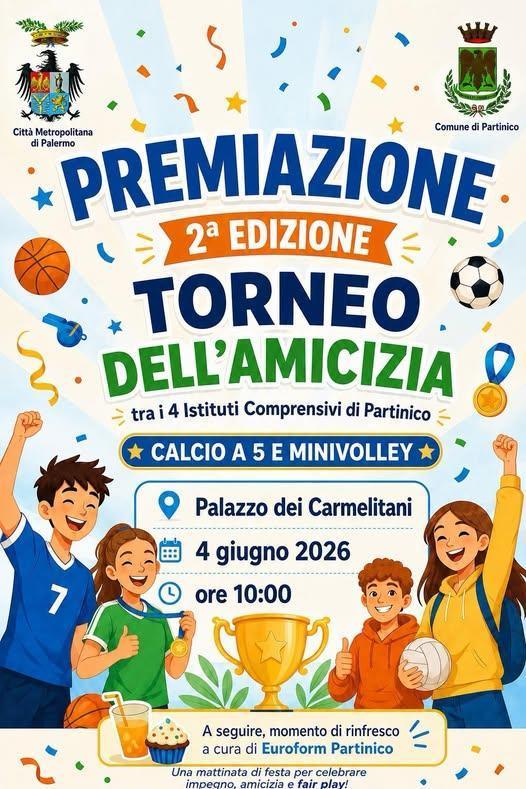 Premiazione 2^ Ed Torneo Dell'amicizia (Inizio ore 10.00)
