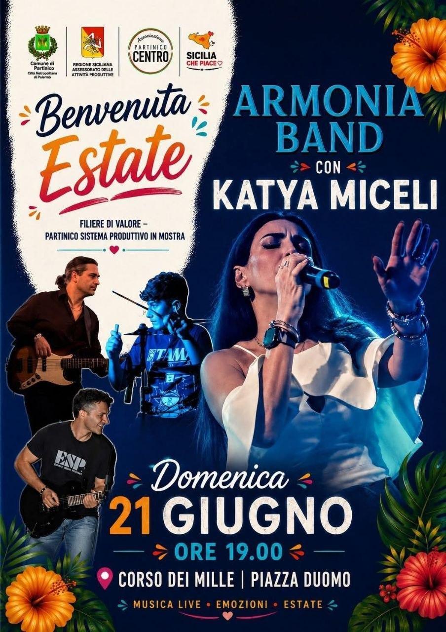 Live Music Armonia Band con Katya Miceli (start h. 21.30)