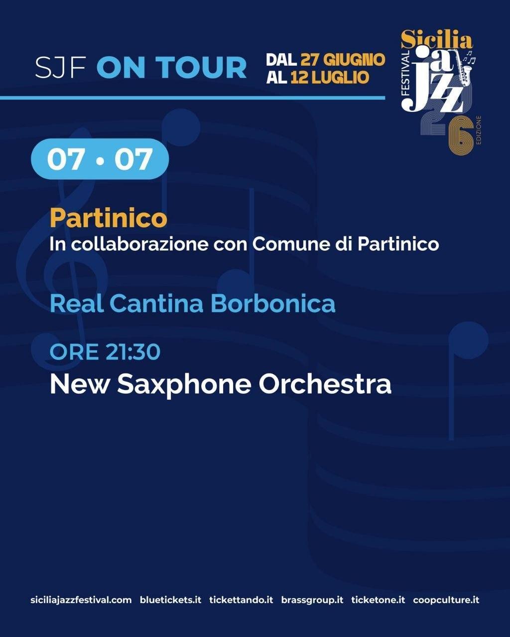 New Saxphone Orchestra (start h. 21:30)