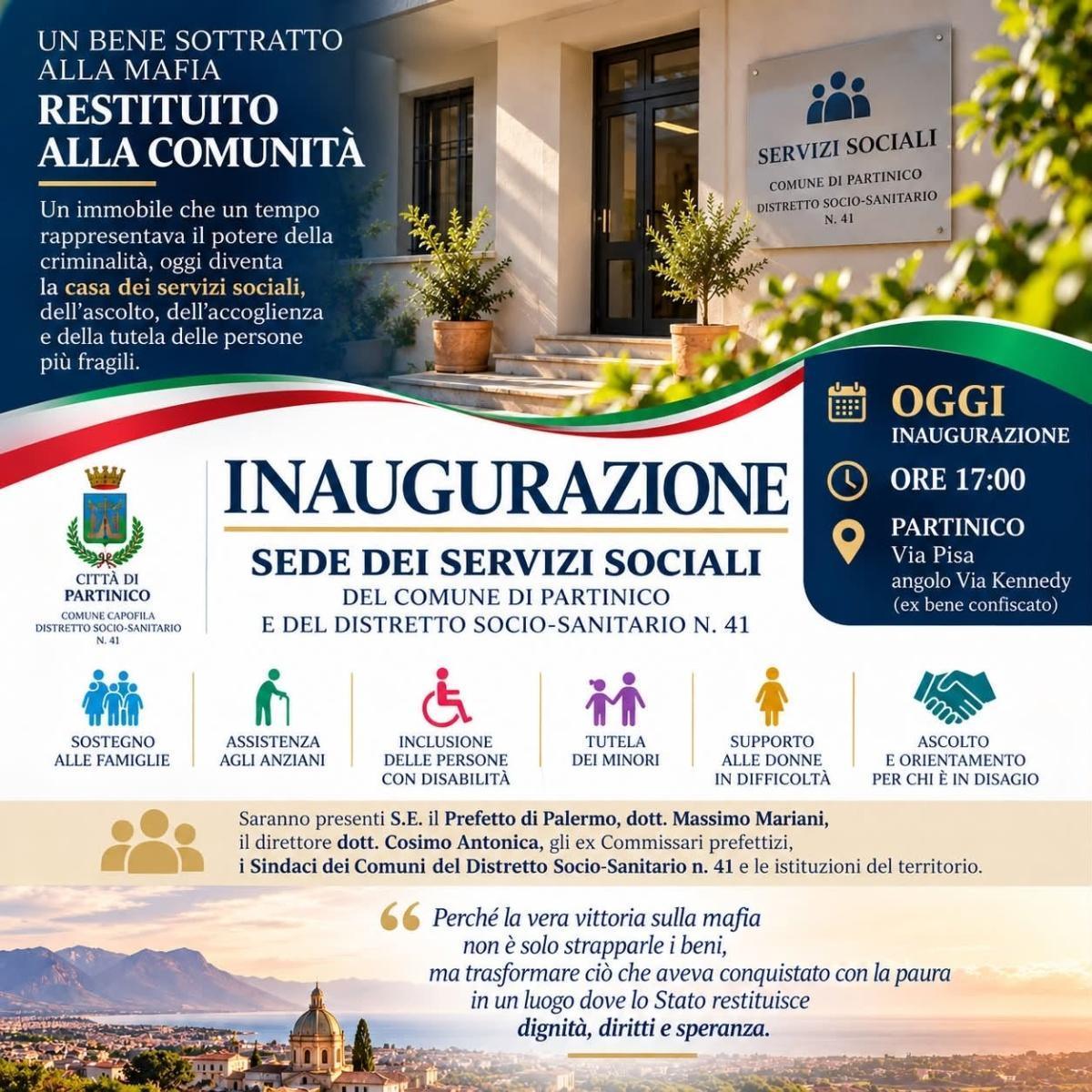 Inaugurazione dei nuovi locali (inizio ore 17:00) Inaugurazione dei nuovi locali (inizio ore 17:00)