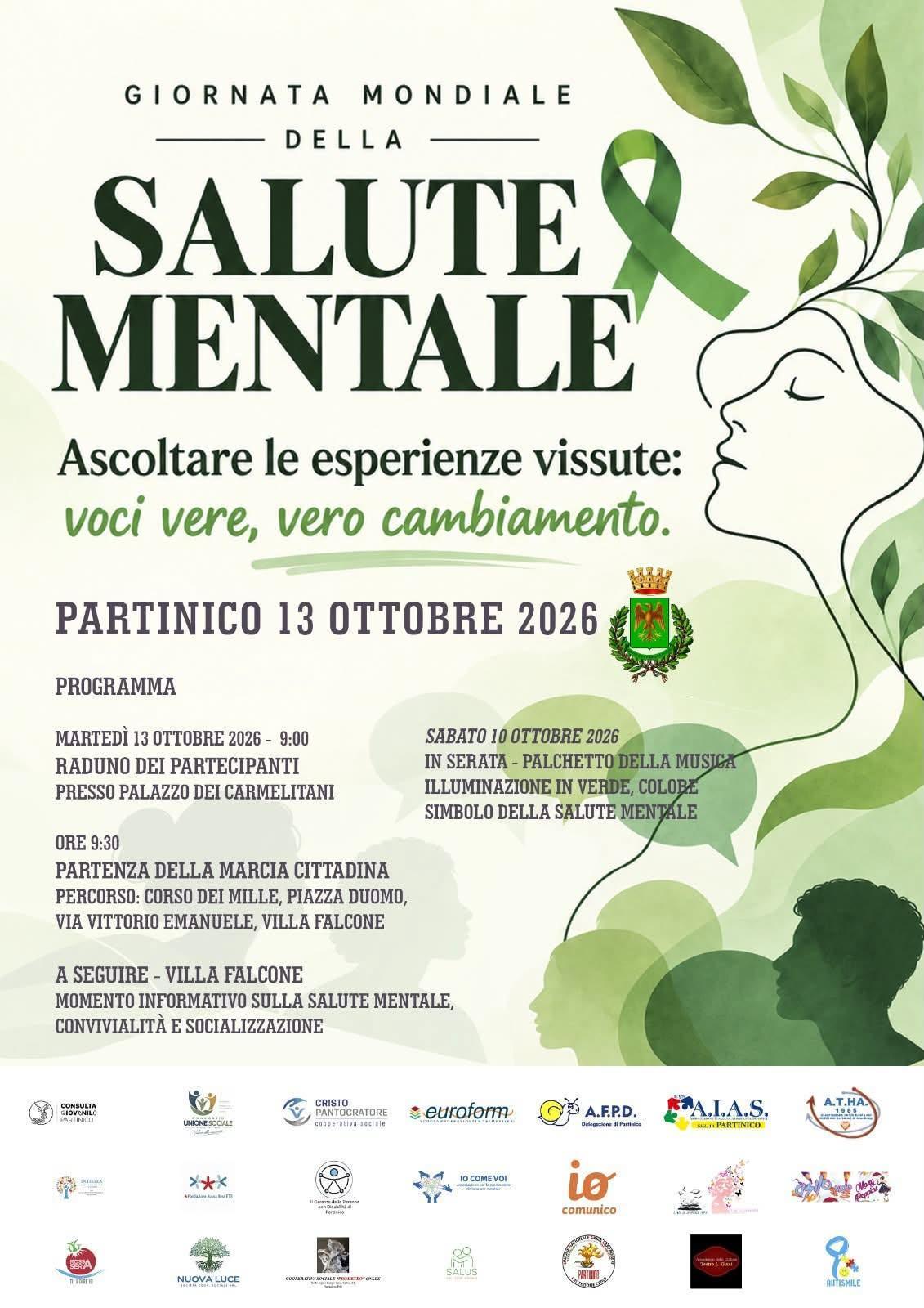 Giornata della Salute Mentale - Ascoltare le esperienze vissute: voci vere, vero cambiamento(Inizio ore 9.00) Giornata della Salute Mentale - Ascoltare le esperienze vissute: voci vere, vero cambiamento(Inizio ore 9.00)
