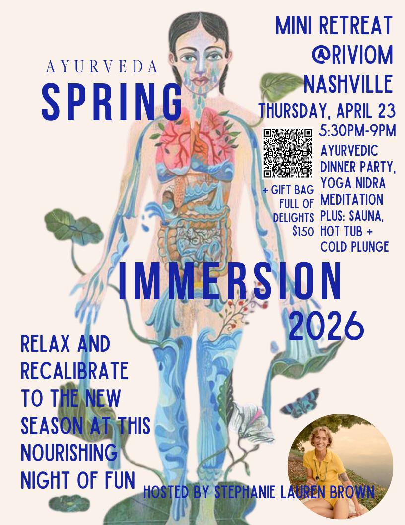 Ayurveda Spring Mini Retreat Ayurveda Spring Mini Retreat