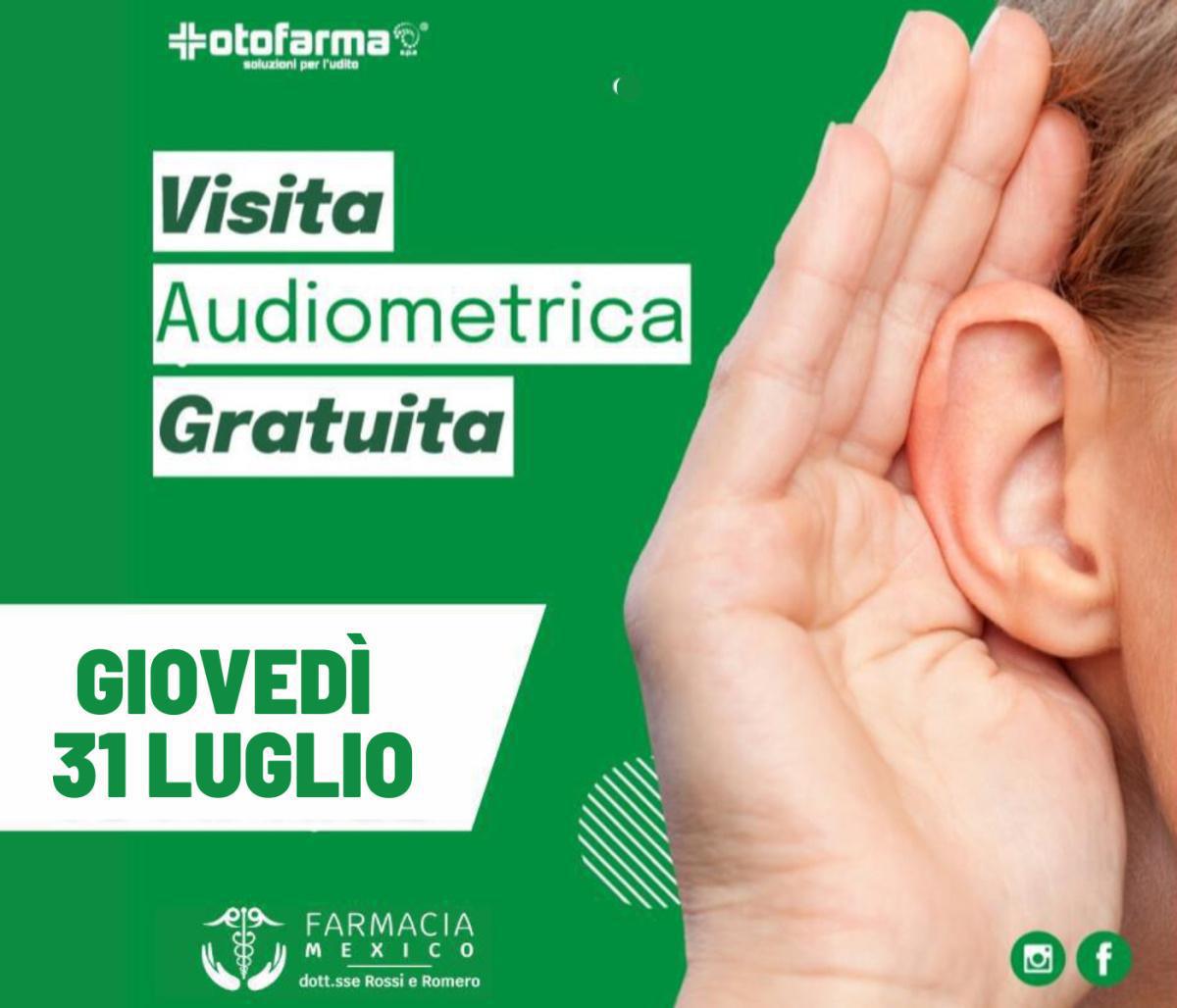 VISITA AUDIOMETRICA GRATUITA