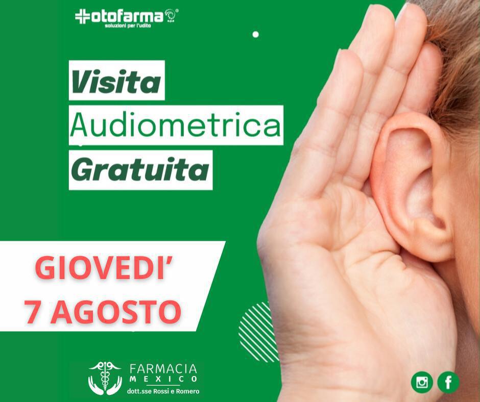 VISITA AUDIOMETRICA GRATUITA