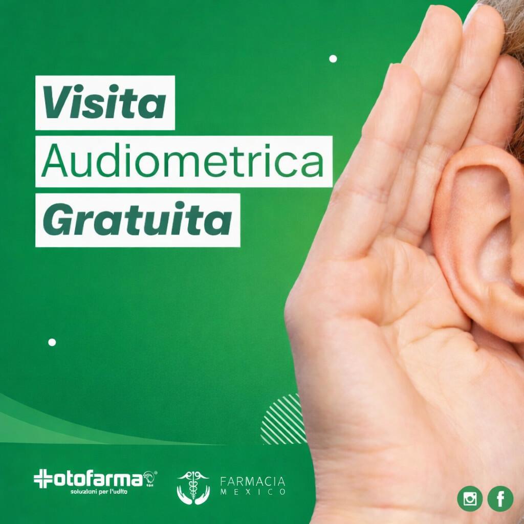 VISITA AUDIOMETRICA GRATUITA VISITA AUDIOMETRICA GRATUITA