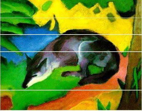 Zorro, de Franz Marc, 1880-1916 Gentileza del Museo Von der Heydt de Wuppertal (Alemania)