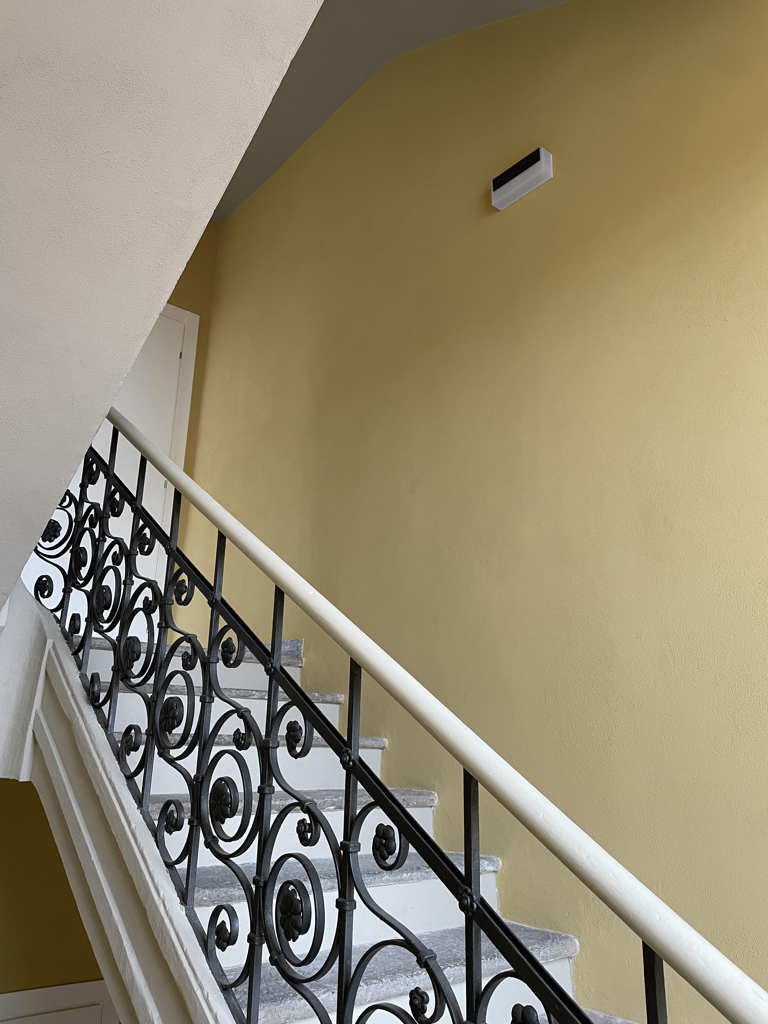 inside stairwell