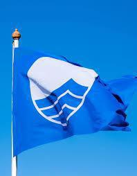 Blaue Flagge an den Schager Stränden