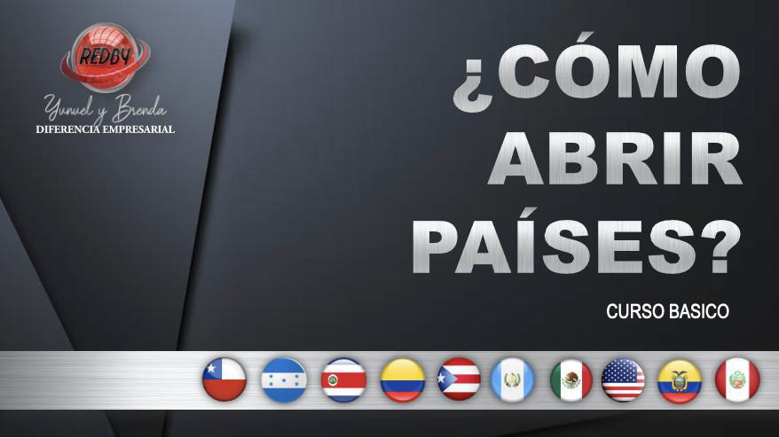 ¿CÓMO ABRIR PAÍSES?