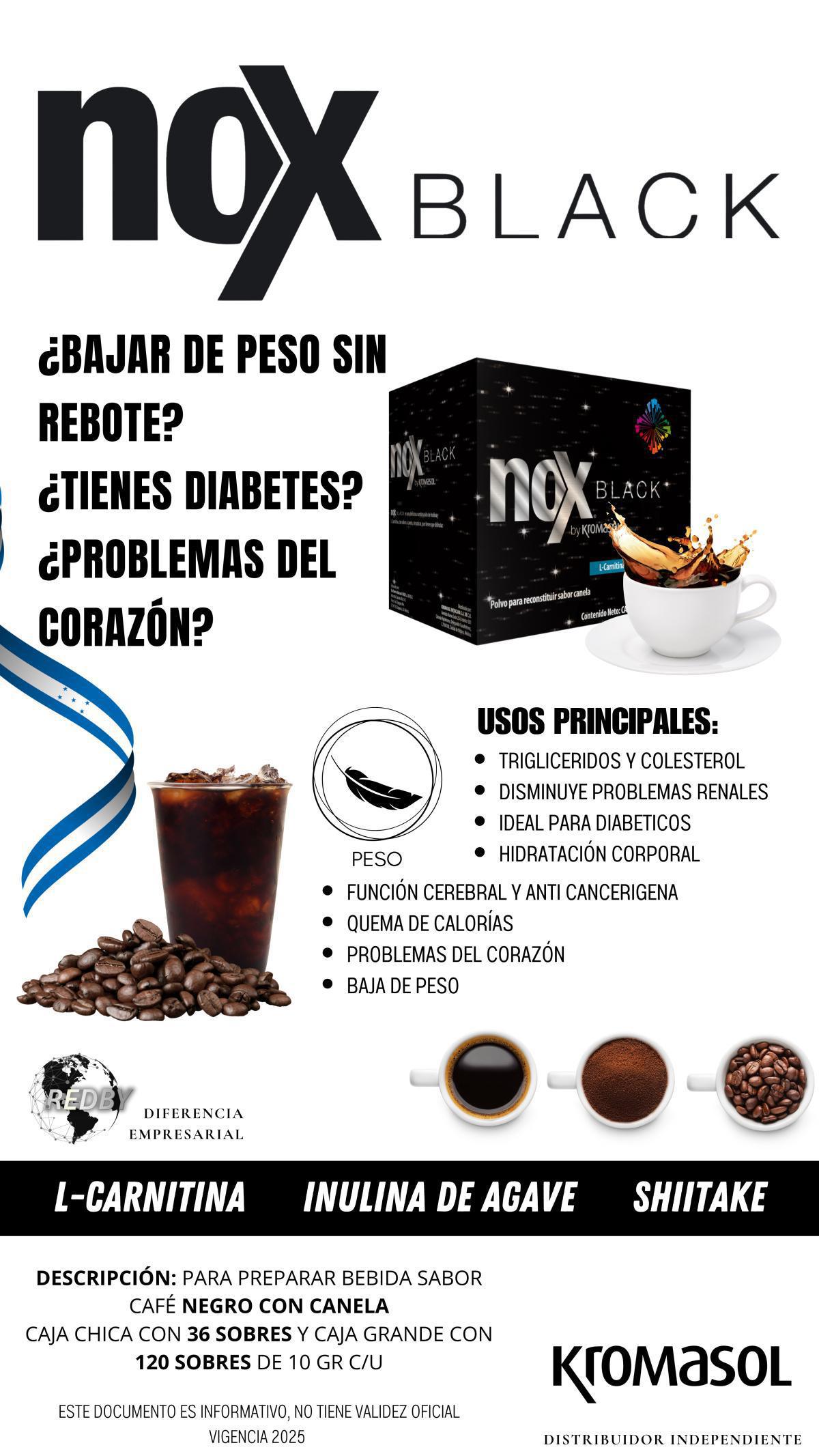 NOX - CAPUCHINO, BLACK Y MOKA