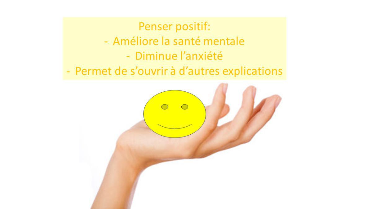 Pensées positives pour contrôler ce que vous ressentez