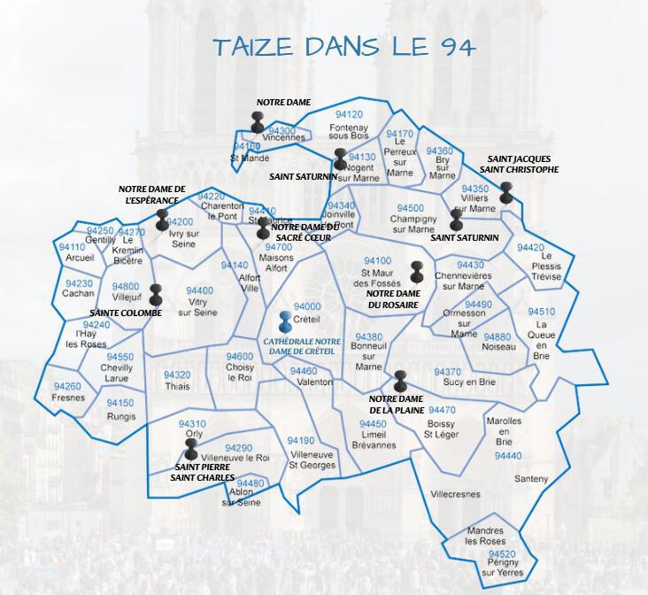 TAIZÉ rencontre européenne à Paris et en Île de France TAIZÉ rencontre européenne à Paris et en Île de France