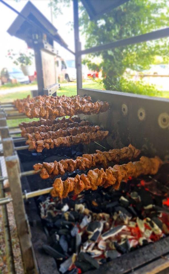 🔥Spießbraten nach Rebkorzen Art Mittagstisch beim Michel im 🌳Wald