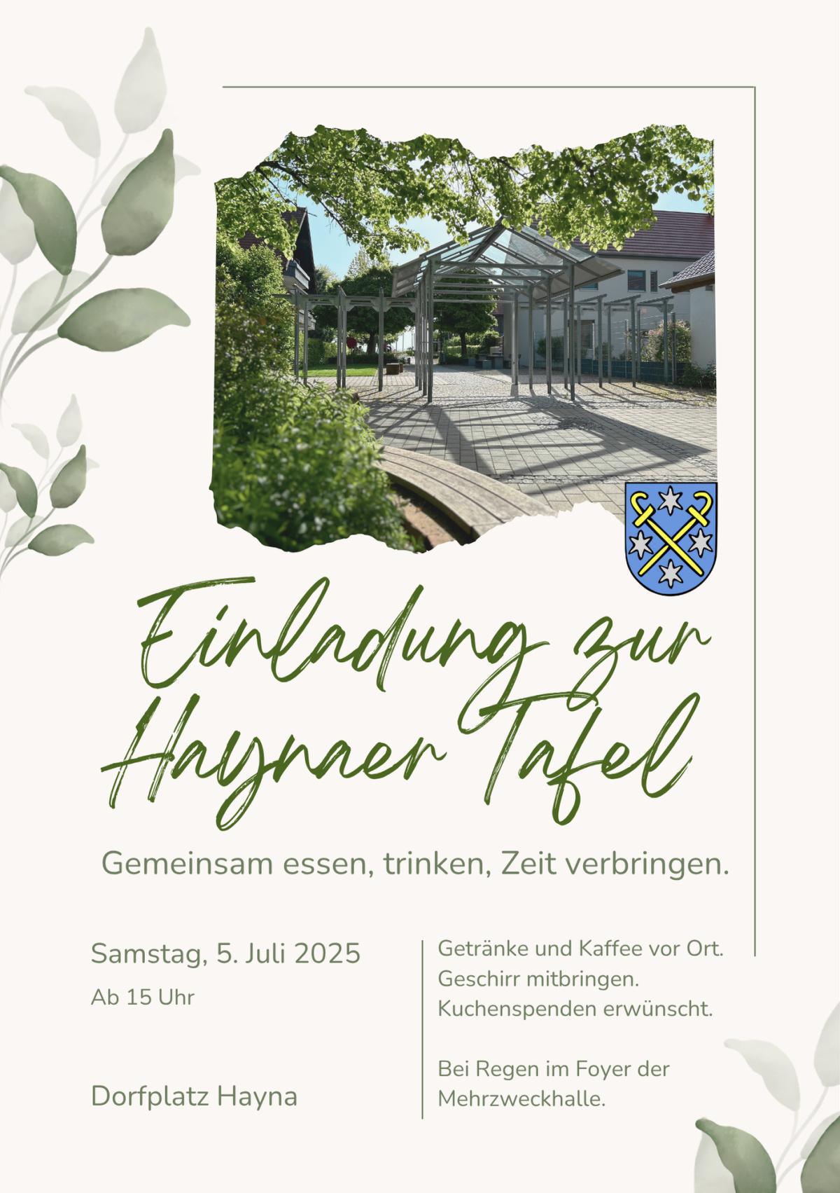 Haynaer Tafel 2025