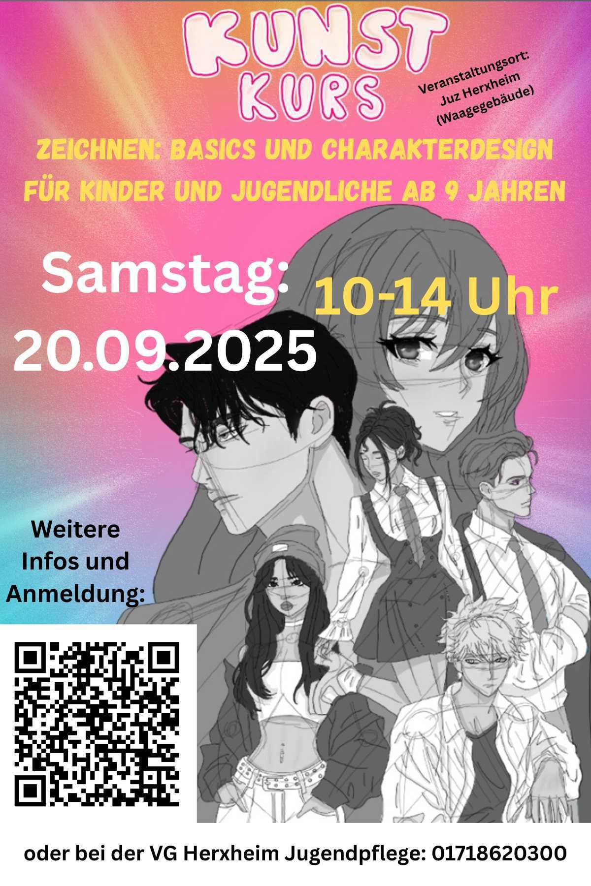 Kunstkurs der VG Jugendpflege Herxheim 