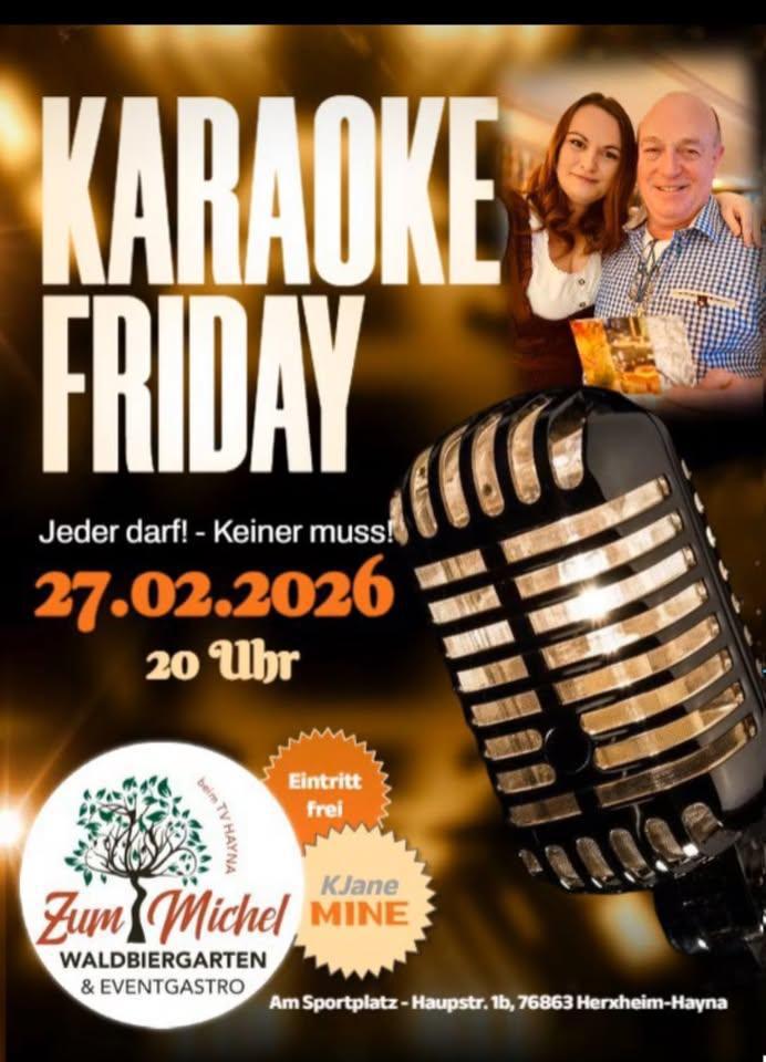 KARAOKE 🎙️ FREUDay mit KJane Mine beim Michel im Wald 🌳