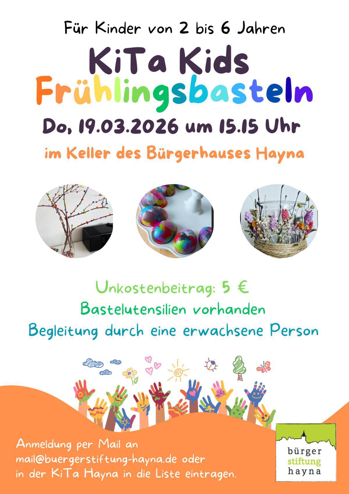 Frühlingsbasteln für KiTa Kids Frühlingsbasteln für KiTa Kids