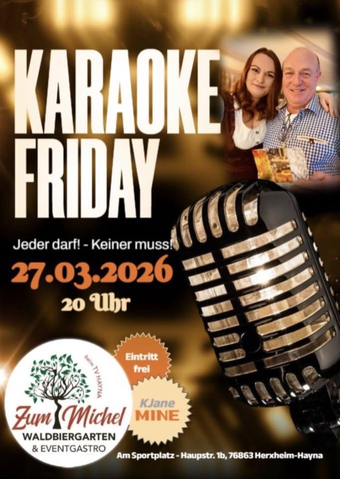 KARAOKE 🎙️FREUDay mit KJane Mine beim Michel im 🌳Wald