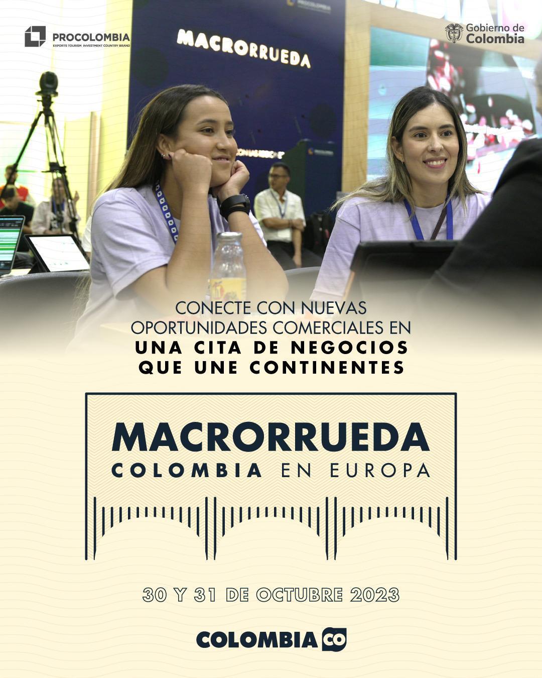 Embajada de Colombia en España: La Macrorrueda Colombia en Europa Embajada de Colombia en España: La Macrorrueda Colombia en Europa
