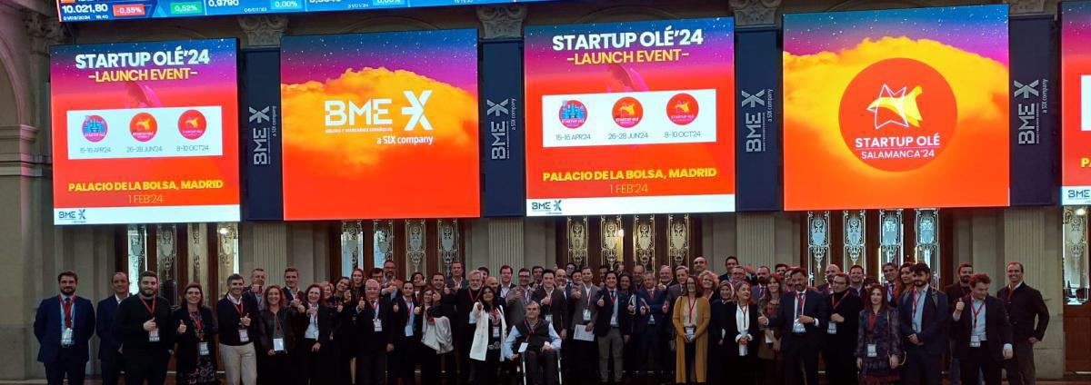 Triunfo Internacional: Startup Olé 24' Brilla con Esplendor en el Inolvidable Lanzamiento en el Palacio de la Bolsa de Madrid y Anuncia Grandes Perspectivas Globales: Miami, Marbella y Salamanca en el Radar de la Innovación Triunfo Internacional: Startup Olé 24' Brilla con Esplendor en el Inolvidable Lanzamiento en el Palacio de la Bolsa de Madrid y Anuncia Grandes Perspectivas Globales: Miami, Marbella y Salamanca en el Radar de la Innovación
