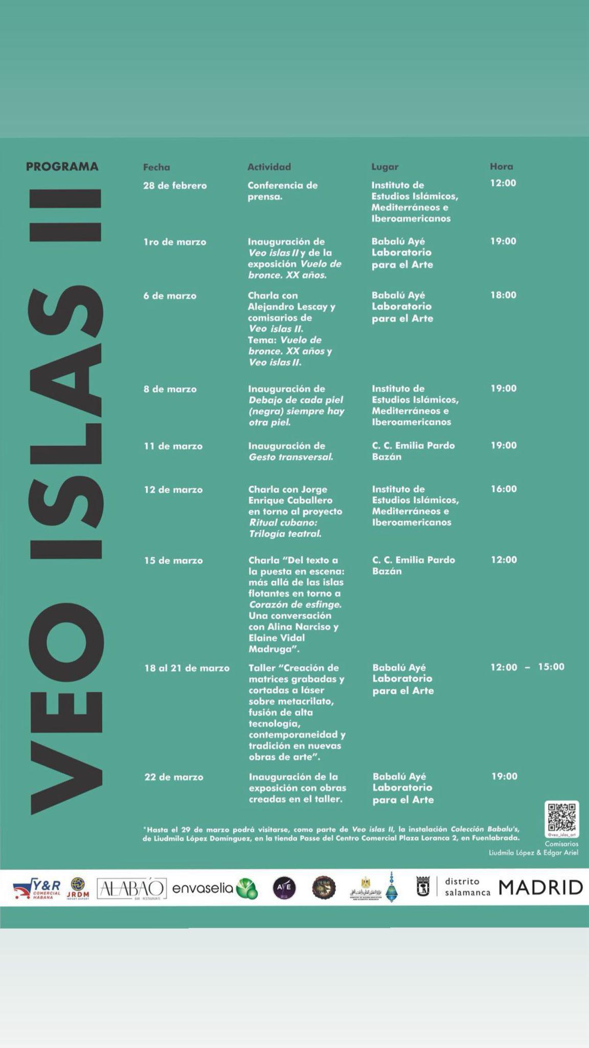 Trazos de Diversidad: Vuelo de Bronce y Otras Miradas en VEO ISLA II Trazos de Diversidad: Vuelo de Bronce y Otras Miradas en VEO ISLA II