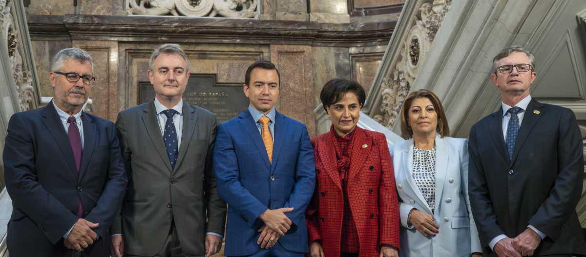 El presidente de la Republica de Ecuador Daniel Noboa Azin destaca logros de su gestión y enfrenta desafíos futuros en Casa de América