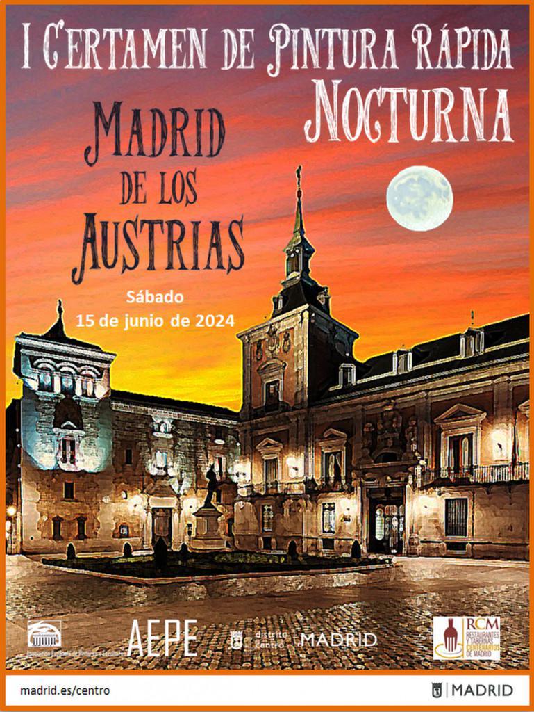 Madrid Presenta el Primer Certamen de Pintura Rápida Nocturna en el Histórico Madrid de los Austrias