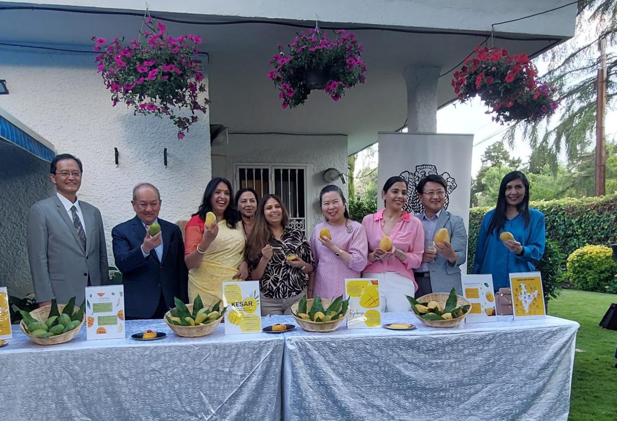 Celebración del Festival del Mango en la Residencia del Embajador de la India
