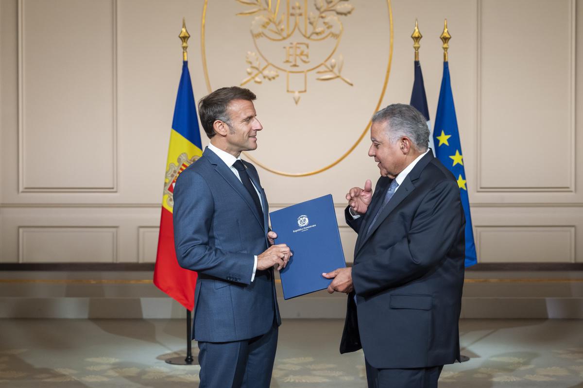 El embajador dominicano entrega sus Cartas Credenciales al Coprincipado Francés de Andorra El embajador dominicano entrega sus Cartas Credenciales al Coprincipado Francés de Andorra
