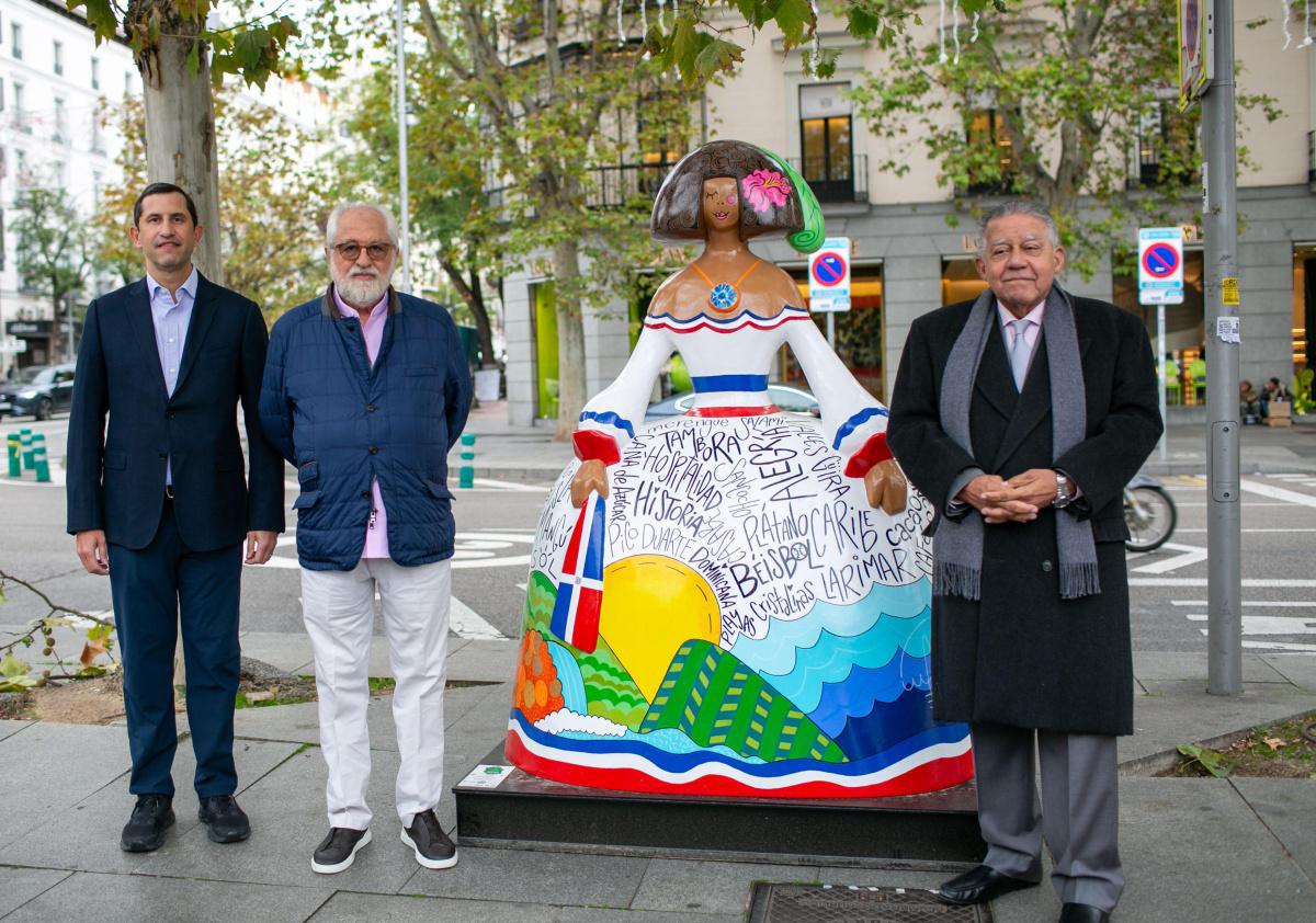 “Quisqueya La Bella”, la nueva menina dominicana que se exhibe en la exposición internacional Meninas Madrid Gallery