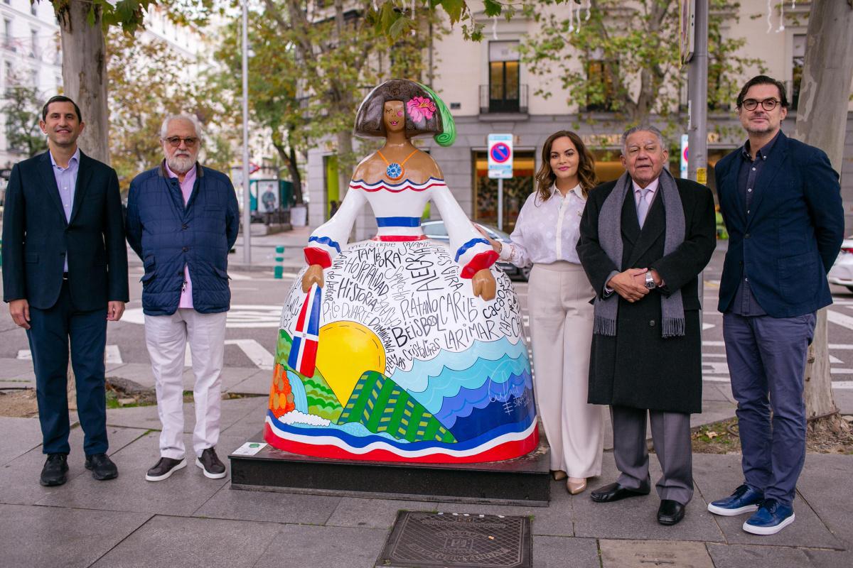 “Quisqueya La Bella”, la nueva menina dominicana que se exhibe en la exposición internacional Meninas Madrid Gallery