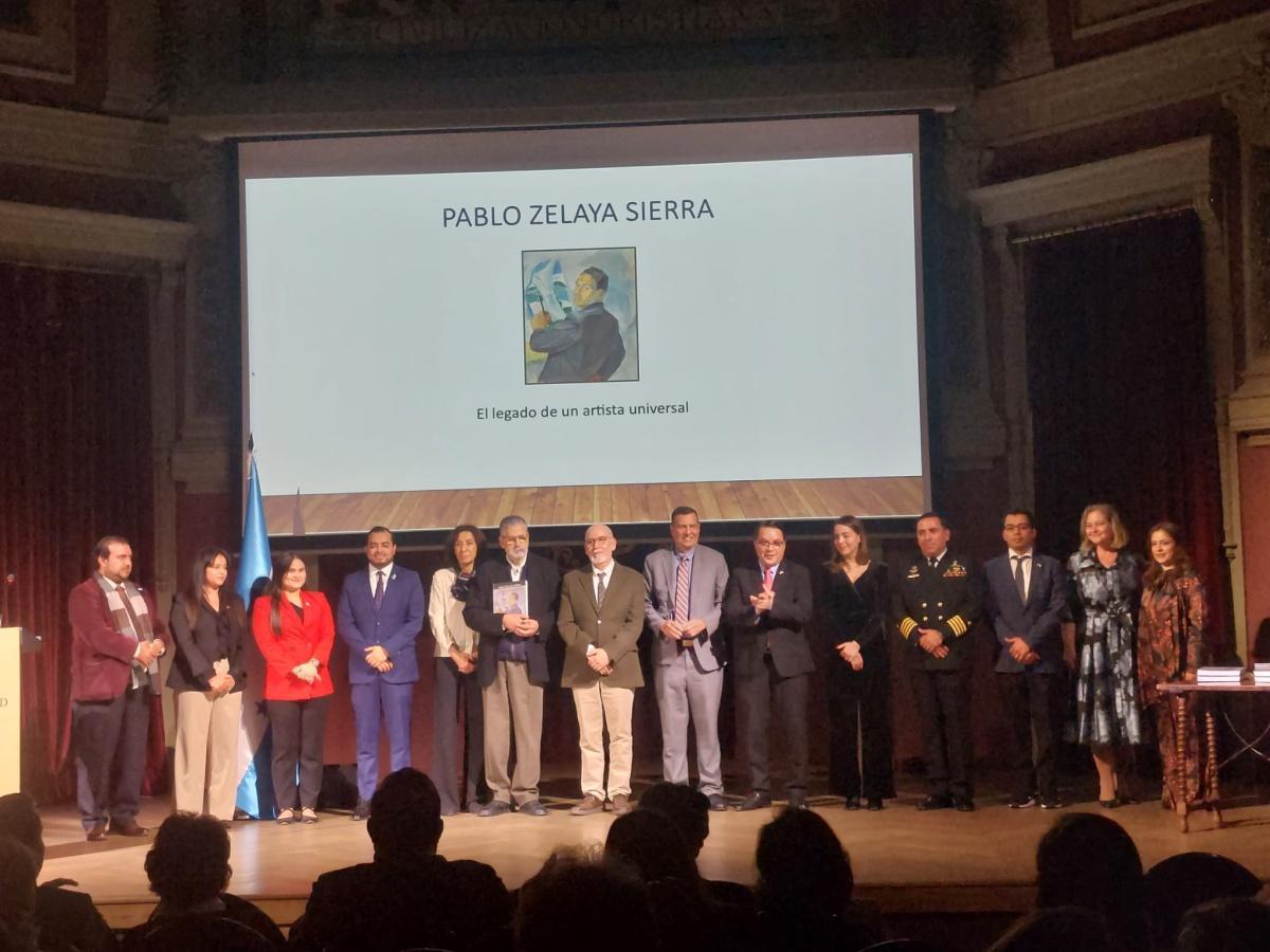 La Embajada de Honduras en España y el Ateneo de Madrid celebraron un acto de donación del legado artístico de Pablo Zelaya Sierra al Banco Central de Honduras