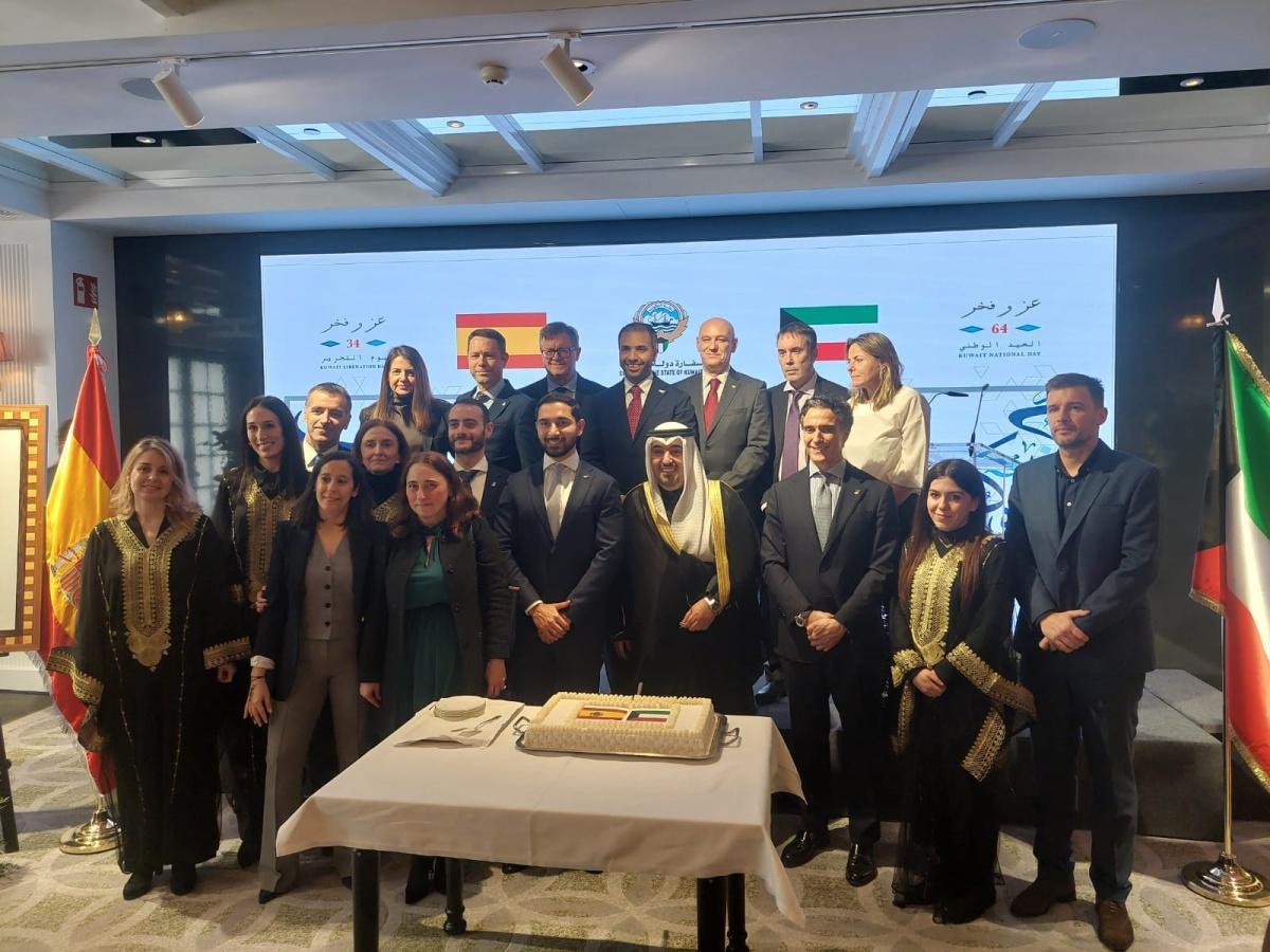 Kuwait conmemora en Madrid el 64º Aniversario de la independencia del Estado de Kuwait Kuwait conmemora en Madrid el 64º Aniversario de la independencia del Estado de Kuwait