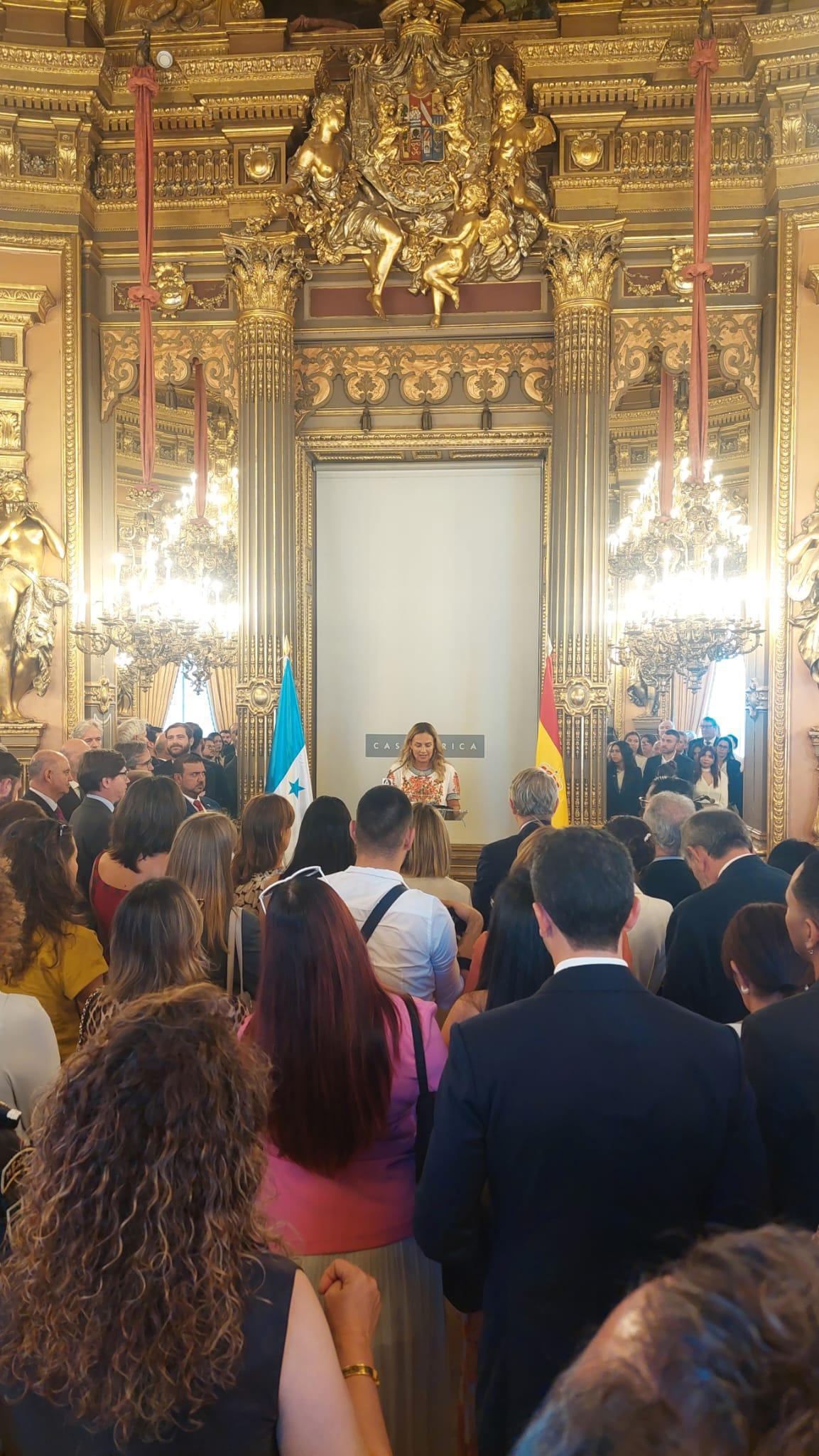 Honduras conmemora el 204 aniversario de su independencia en Madrid destacando paz, democracia y solidaridad global