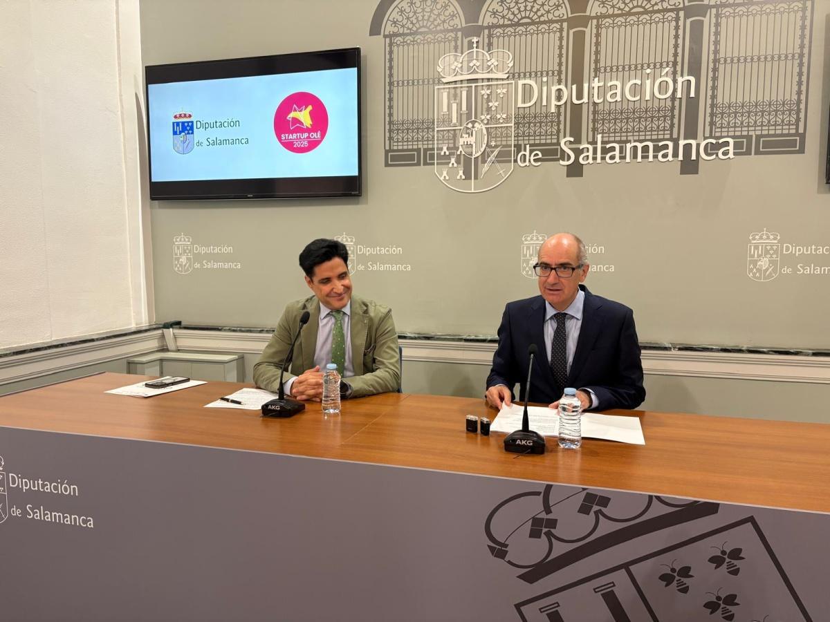 La Diputación de Salamanca refuerza su apuesta por el talento y el emprendimiento en Startup Olé 2025 La Diputación de Salamanca refuerza su apuesta por el talento y el emprendimiento en Startup Olé 2025