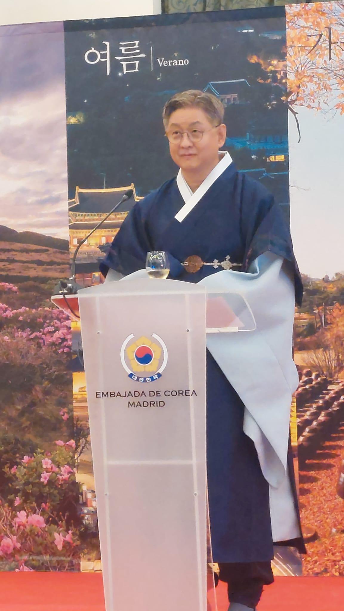 La Embajada de Corea celebra el Día de la Fundación Nacional con un emotivo discurso del Embajador Lim Soosuk