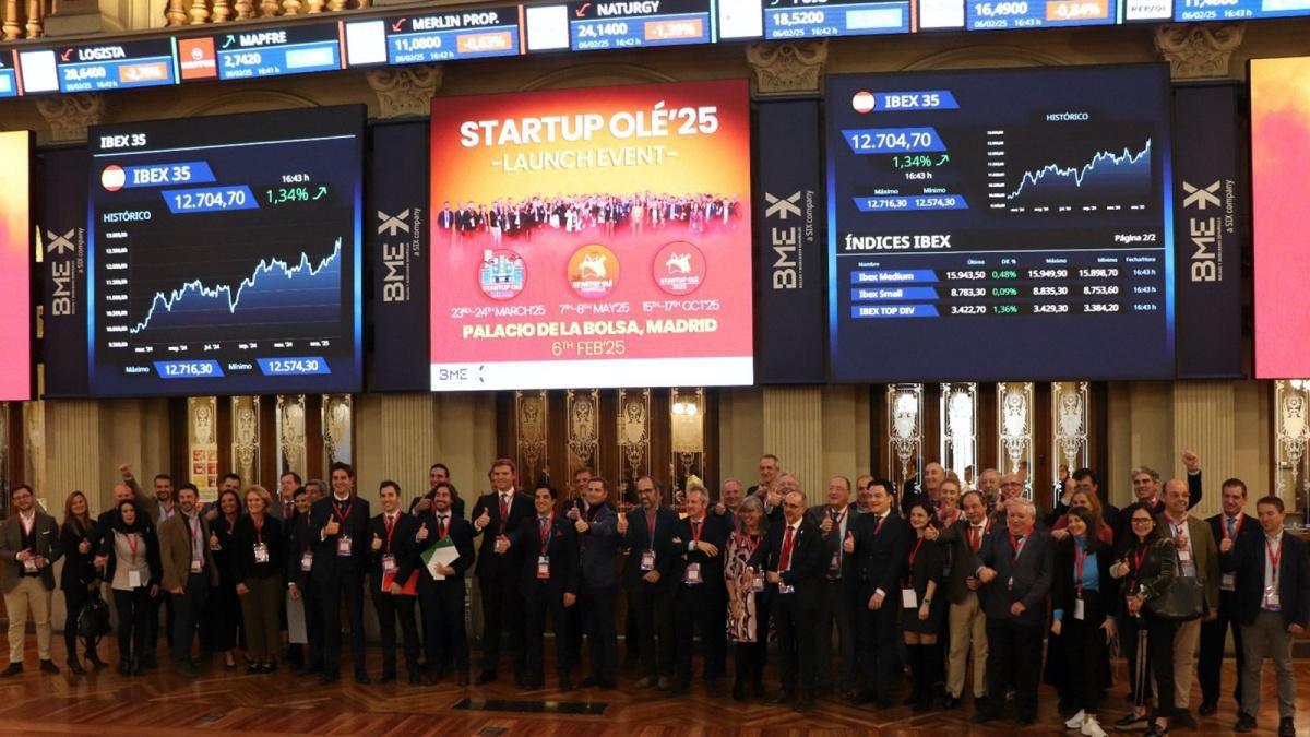 Startup OLÉ celebra hoy su 13º aniversario en la Bolsa de Madrid junto a referentes como los creadores de Angry Birds, BlaBlaCar o Bodegas Matarromera