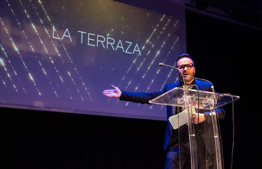 Triunfa de nuevo el periodista José Aguilar con la segunda edición de los Premios La Terraza.