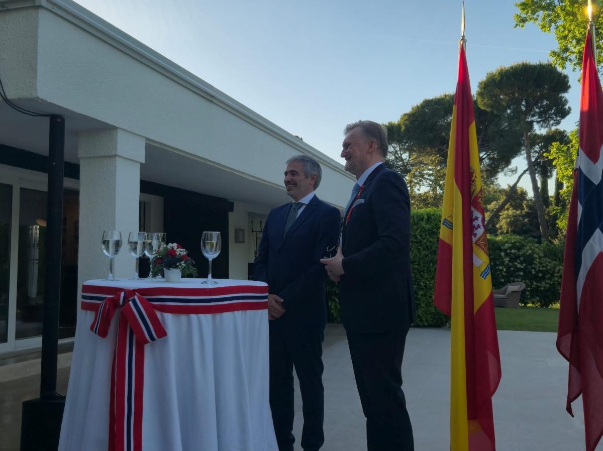 La Embajada de Noruega en Madrid celebra el Día Nacional destacando la amistad entre Noruega y España La Embajada de Noruega en Madrid celebra el Día Nacional destacando la amistad entre Noruega y España