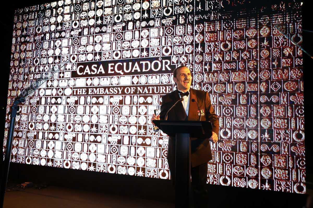 El Marqués de Lises reúne en Madrid al mundo hispano acompañado de la embajadora de Ecuador en Madrid, Wilma Andrade