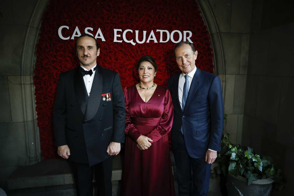 El Marqués de Lises reúne en Madrid al mundo hispano acompañado de la embajadora de Ecuador en Madrid, Wilma Andrade