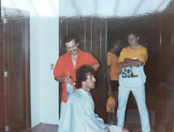 Minha primeira copa foi de 1986 no México.