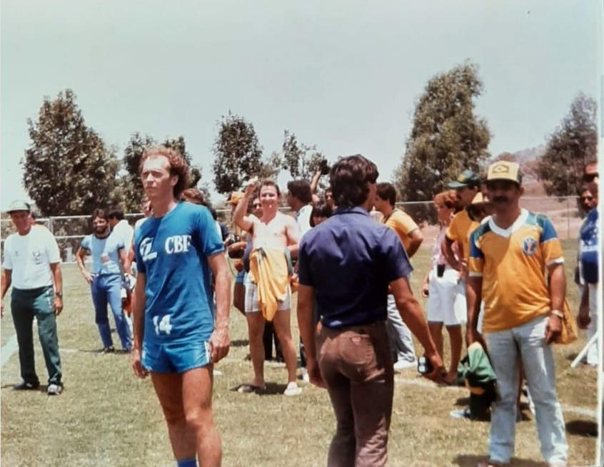 Minha primeira copa foi de 1986 no México.