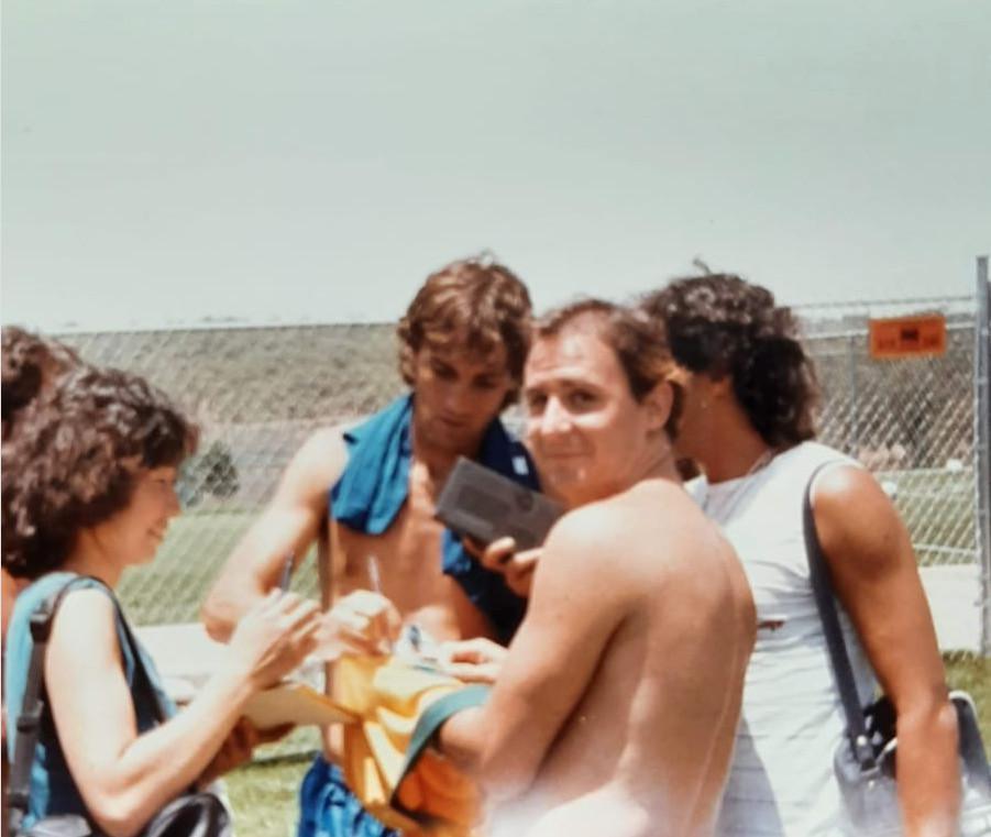 Minha primeira copa foi de 1986 no México.