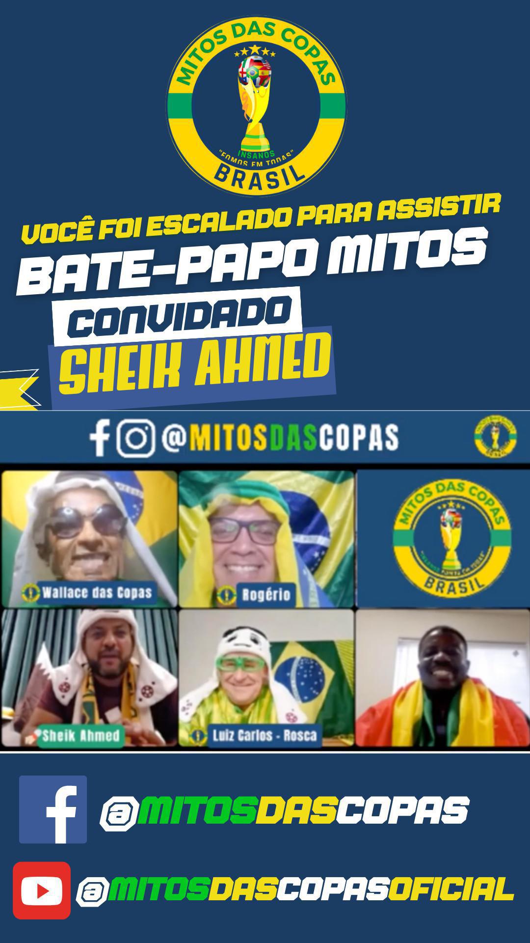 Assista à íntegra do Bate-Papo com Sheik Ahmed e Coabina de Gana