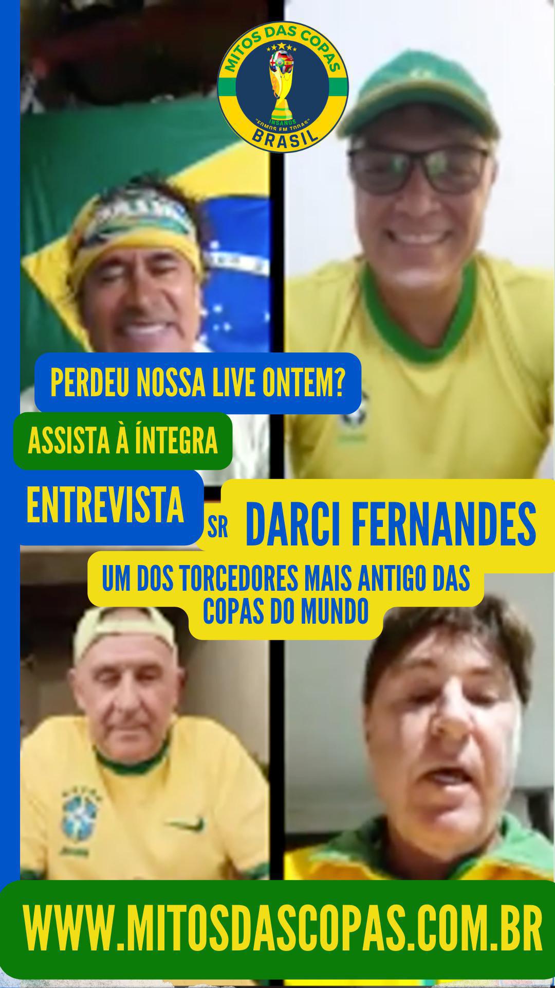 Assista à íntegra do Bate-Papo com Darci Fernandes