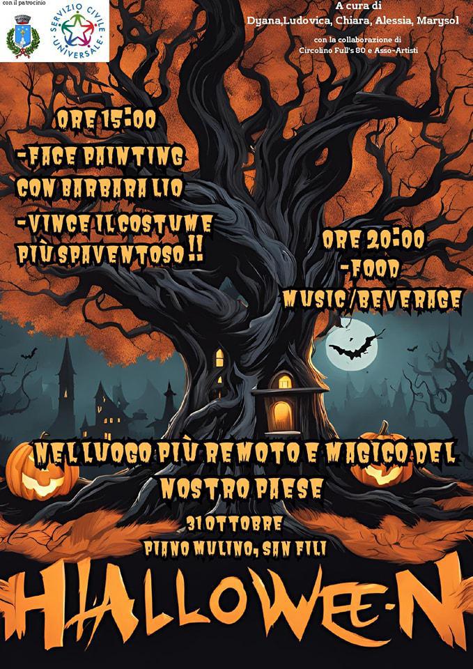 Halloween al Piano Mulino! (inizio ore 15:00)