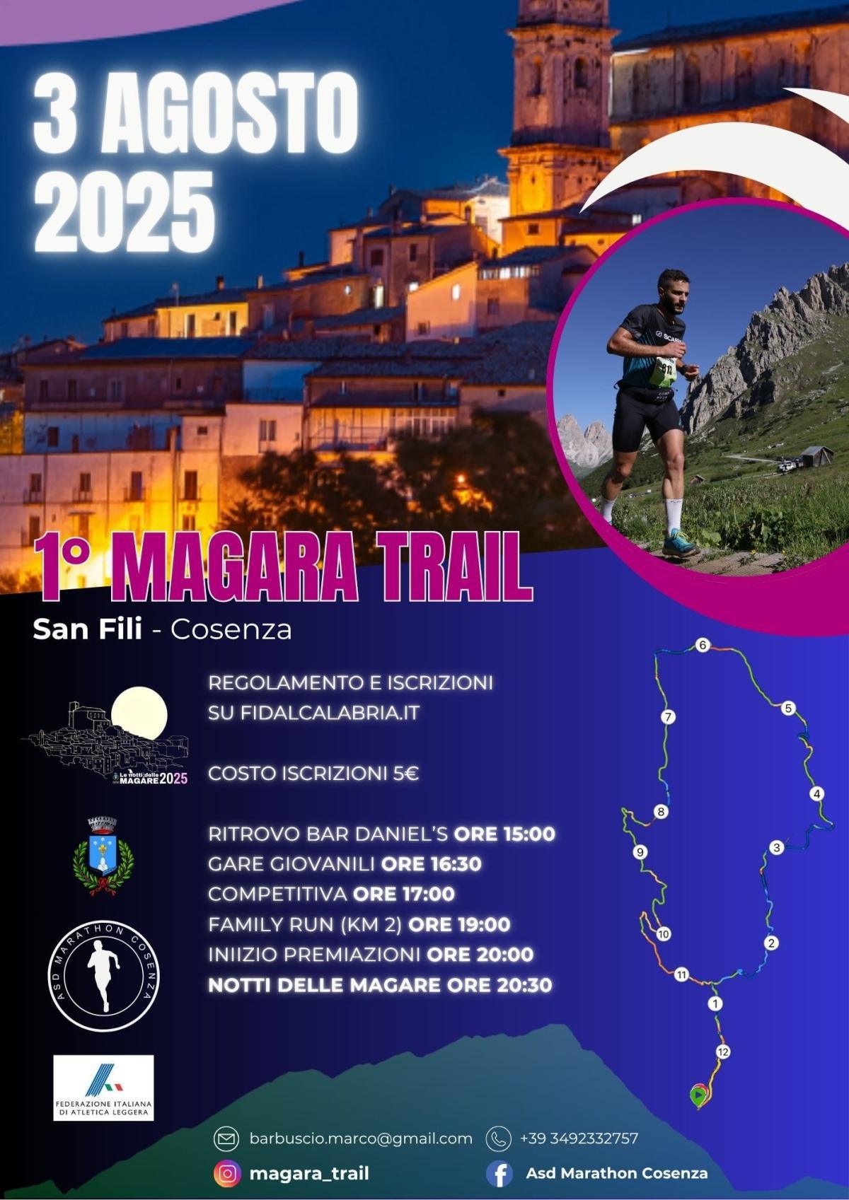 1° Magara Trail (ritrovo ore 15.00)