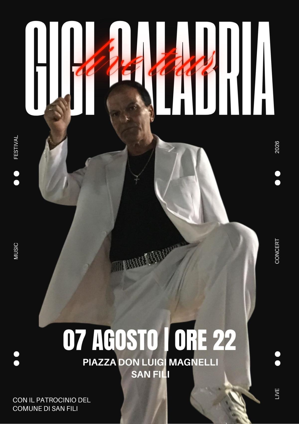 Gigi Calabria Live Tour (start h. 22.00)