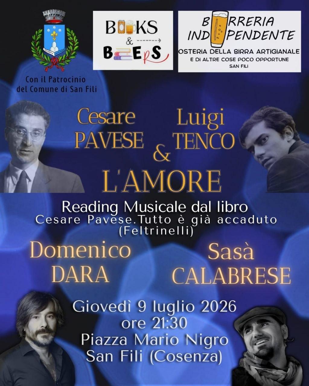 L'Amore - Reading Musicale dal libro "Tutto è già accaduto" (inizio ore 21.30)
